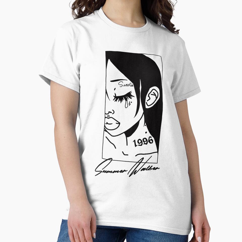Minimalist Sad Girl Line Art Illustration For Women And Gift For Aesthetic Lovers by selhanjesseyq