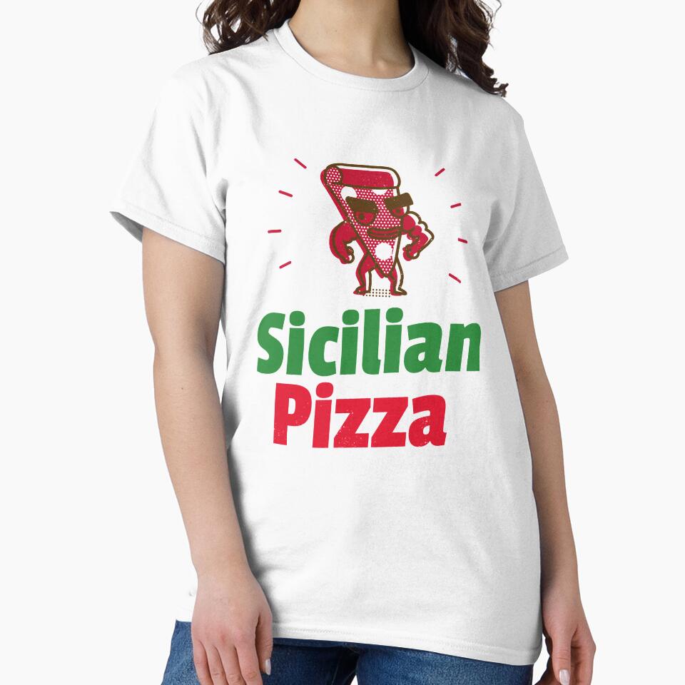 Sicilian Pizza by Balkanfood Unisex , , , Long Sleeve Tee