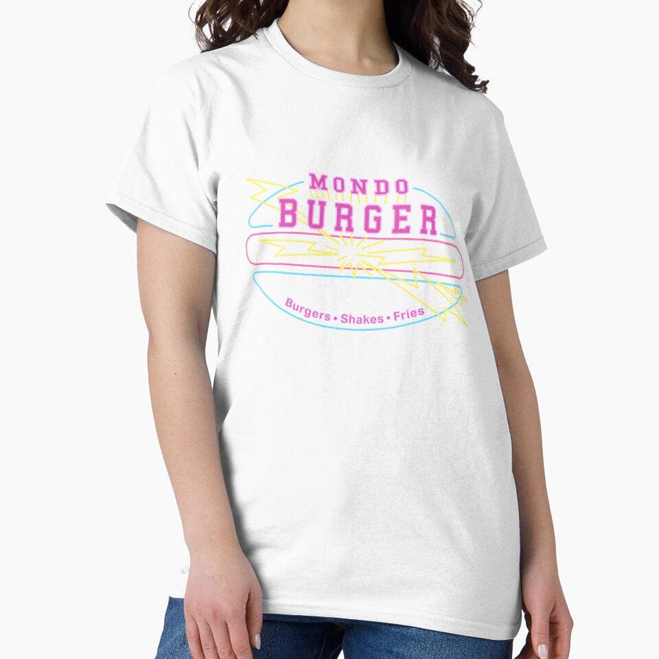 Mondo Burger by DeadRight Unisex , , , Long Sleeve Tee