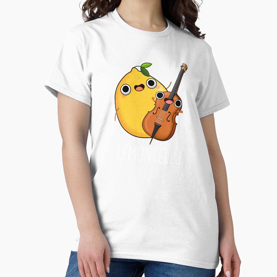 Lemoncello Funny Drink Puns (Dark BG) by punnybone Unisex , , , Long Sleeve Tee