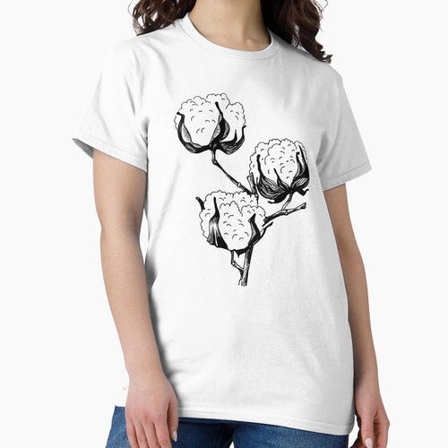 A branch of soft cotton by Ink & Silence by Loraaart