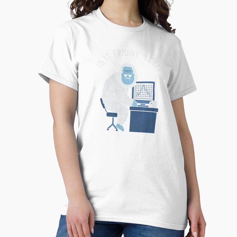 Abominable Workweek by HandsOffMyDinosaur Unisex , , , Long Sleeve Tee
