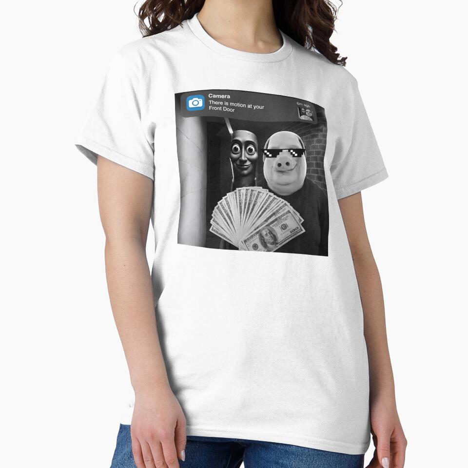 Tung Tung Tung Sahur John Pork Meme Brainrot by OndaLifeCo Unisex , , , Long Sleeve Tee