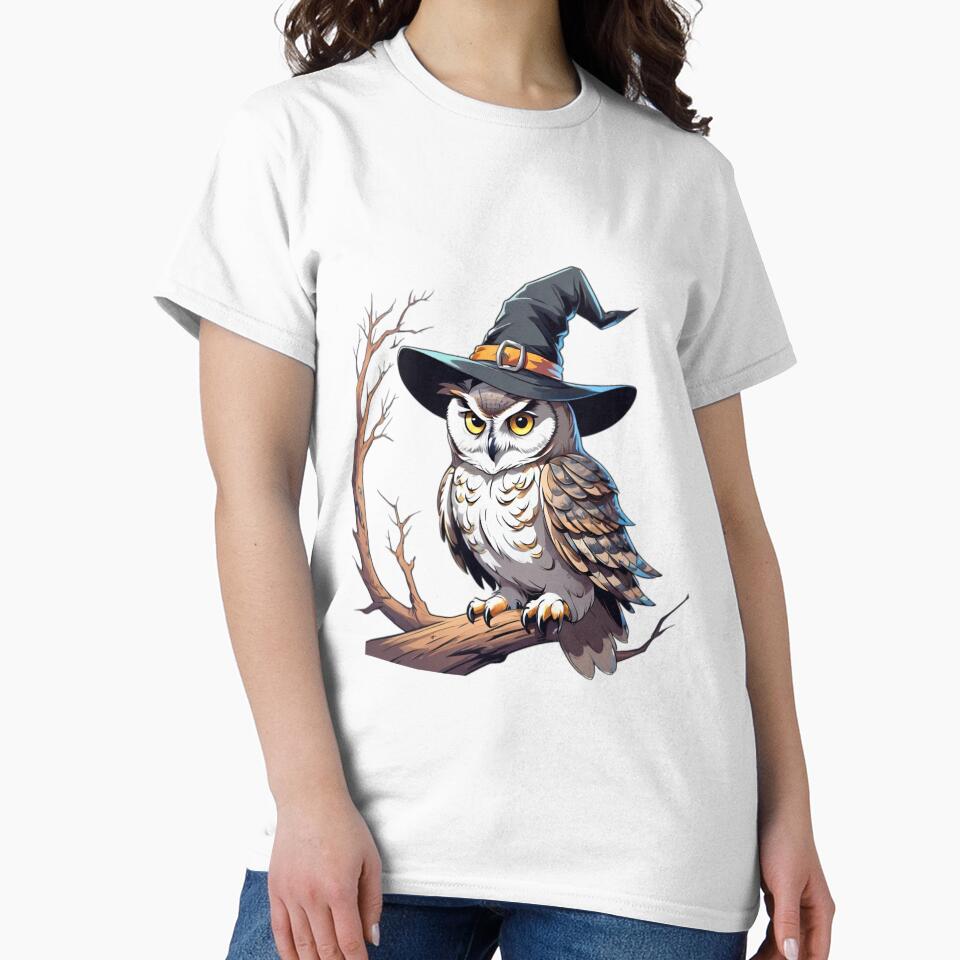 Halloween freedom with cartoon owls. by PopProArt Unisex , , , Long Sleeve Tee