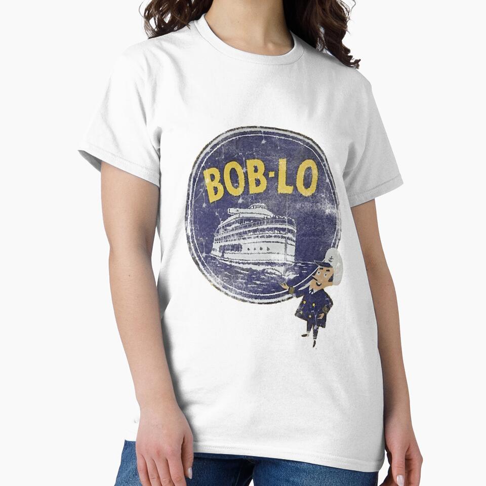 Classic Cute Detroit Boblo Island by AnderAuer Unisex , , , Long Sleeve Tee