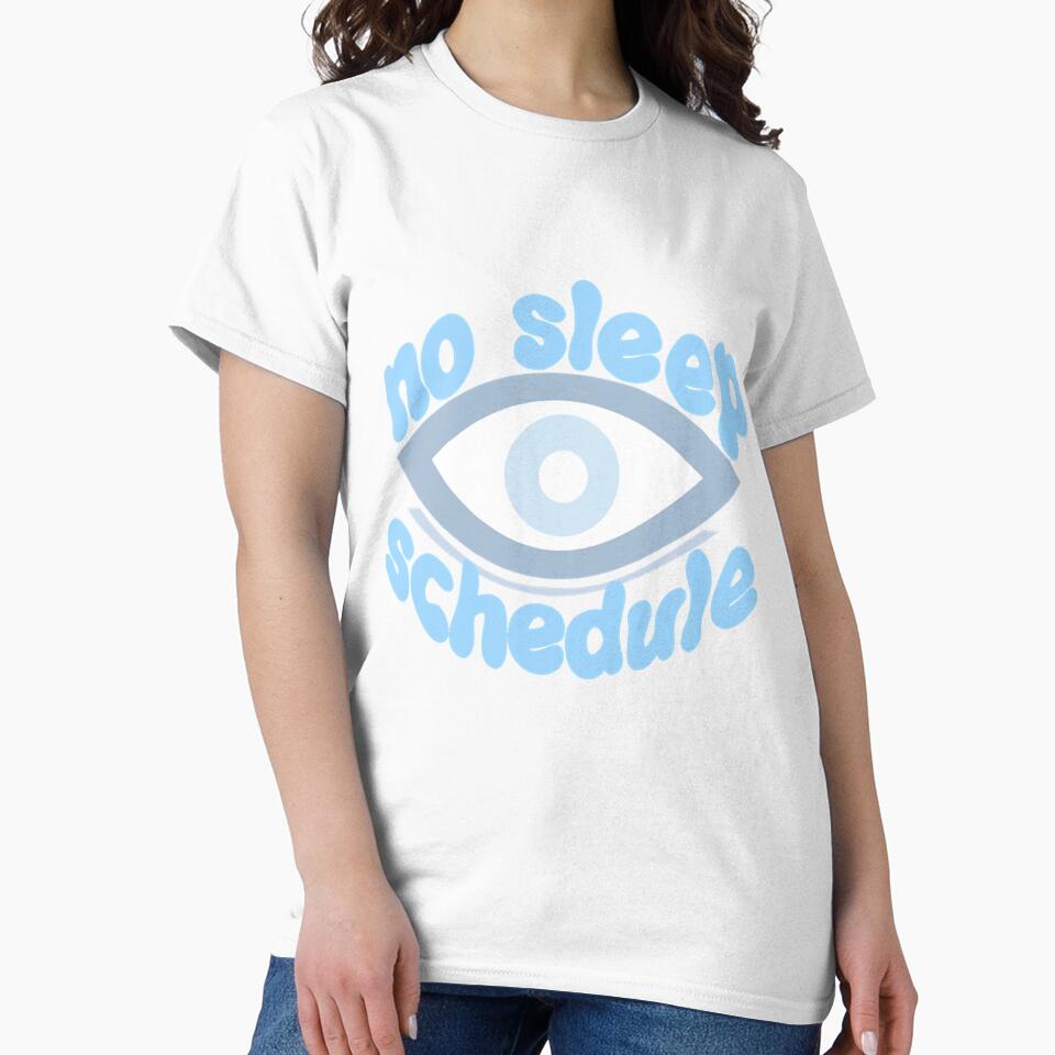 Awesome Since No Sleep Schedule Gift Men Women by AhoofeCLS Unisex , , , Long Sleeve Tee