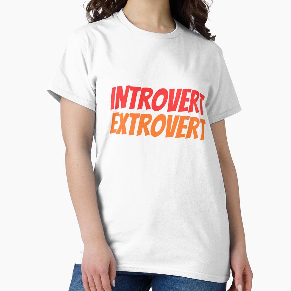 Introvert Extrovert by AngelArtss Unisex , , , Long Sleeve Tee