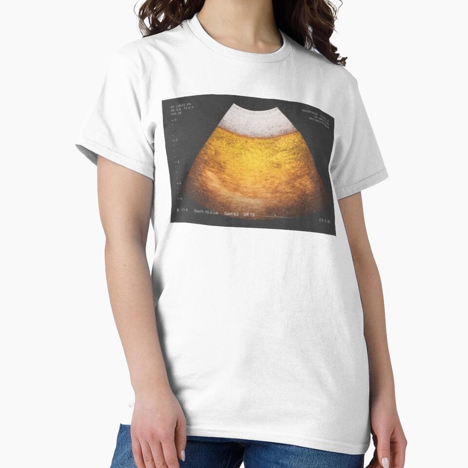 Beer Ultrasound by Soceitiz Unisex , , , Long Sleeve Tee