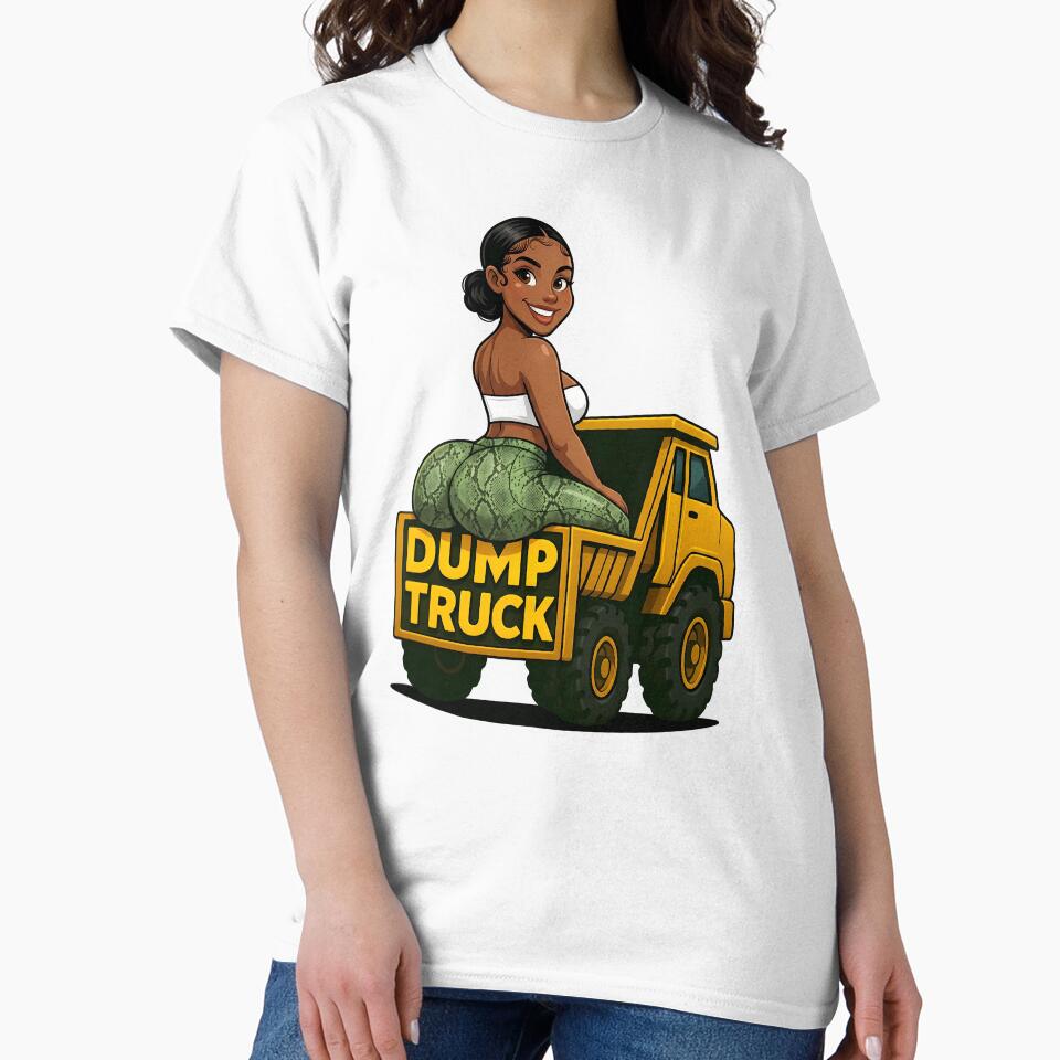 Dump Truck by Sawset Unisex , , , Long Sleeve Tee