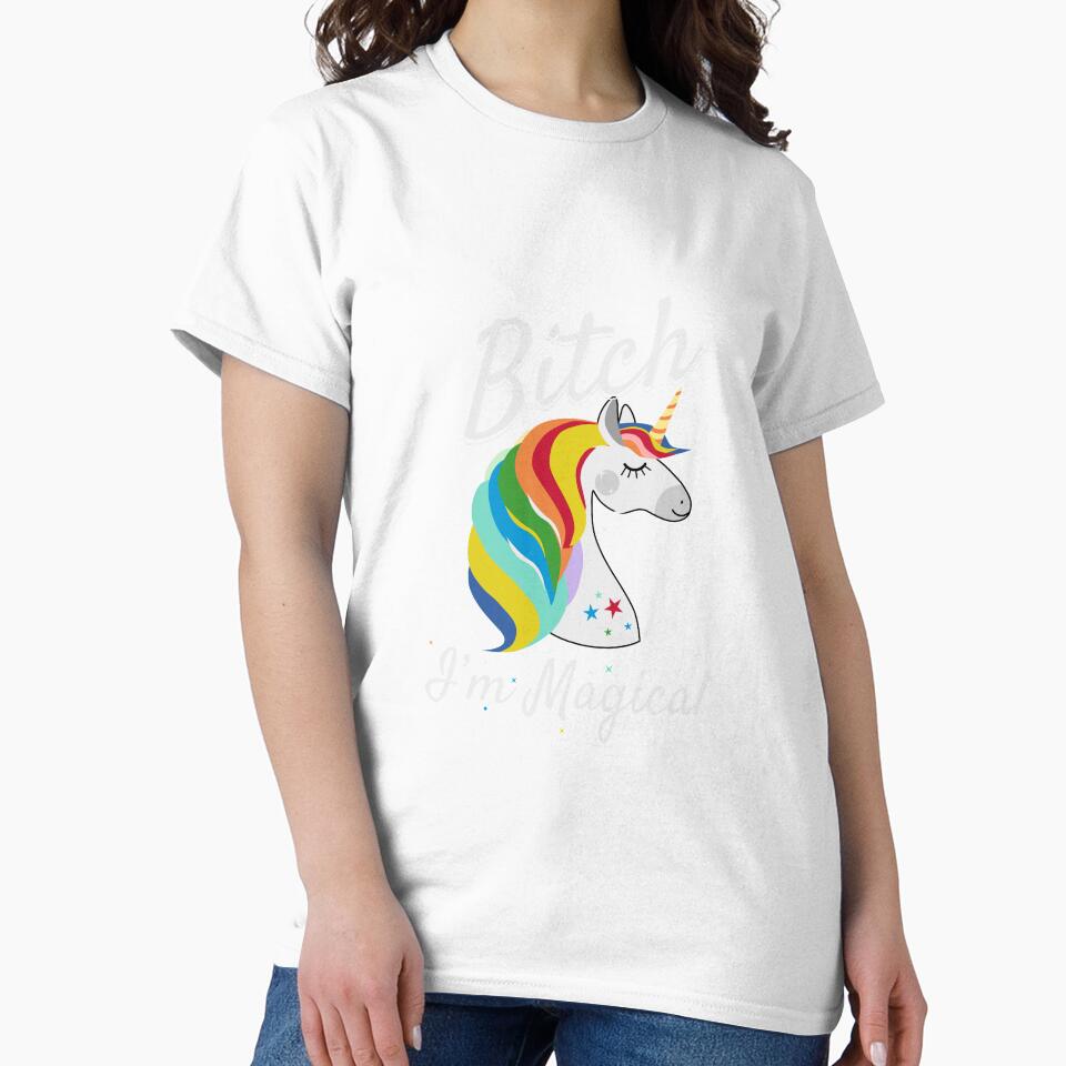 Unicorn Magical by FabTivia Unisex , , , Long Sleeve Tee