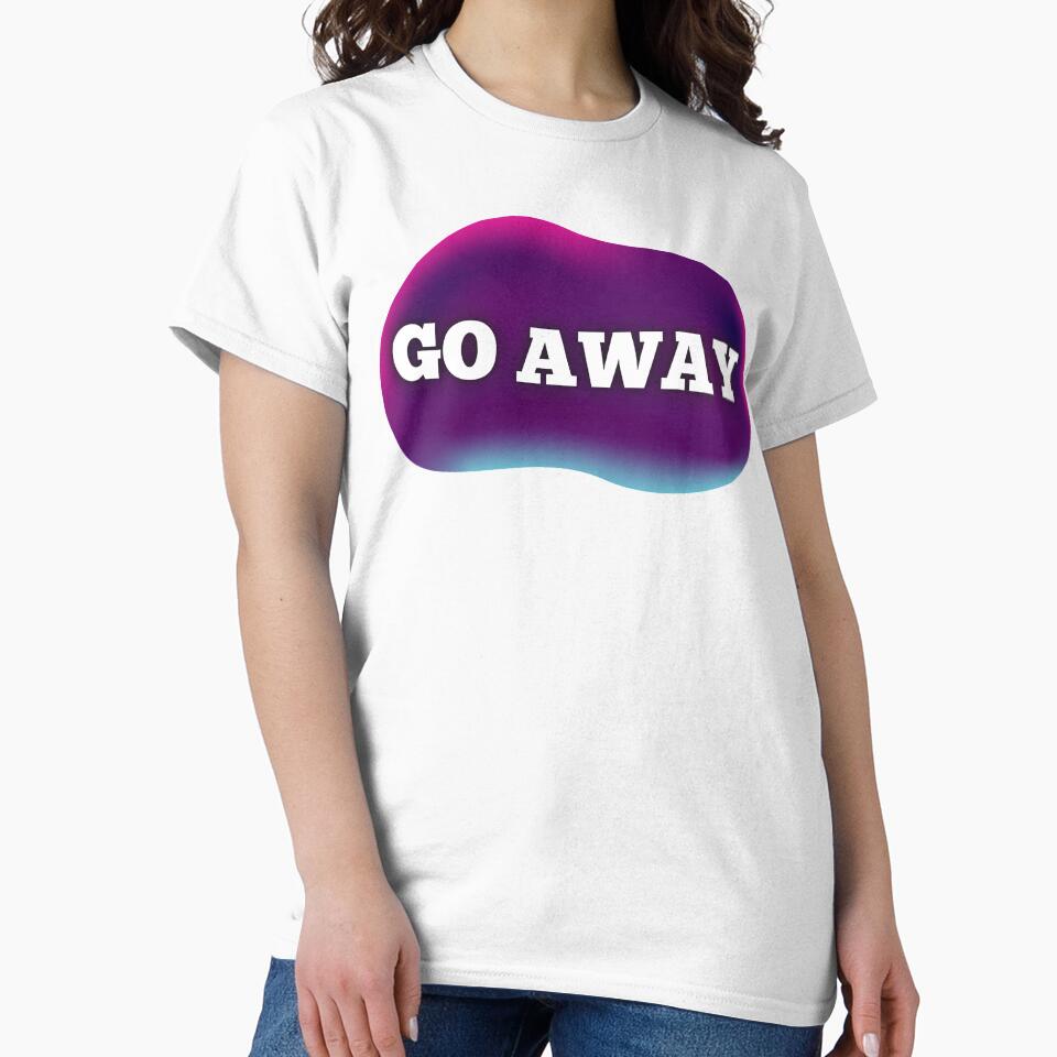 Go Away by JJBarnesMerch Unisex , , , Long Sleeve Tee