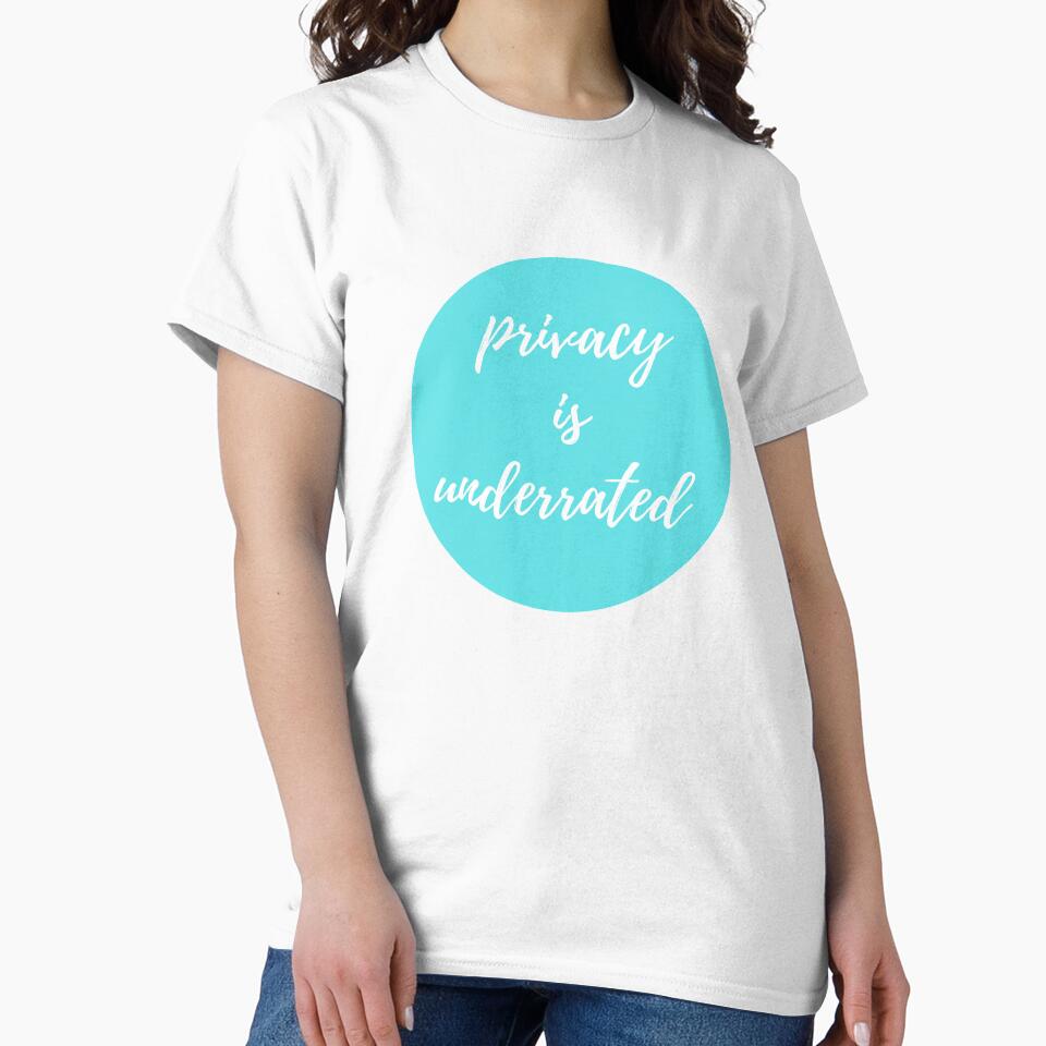 privacy is underrated by vishwajeetkhot Unisex , , , Long Sleeve Tee