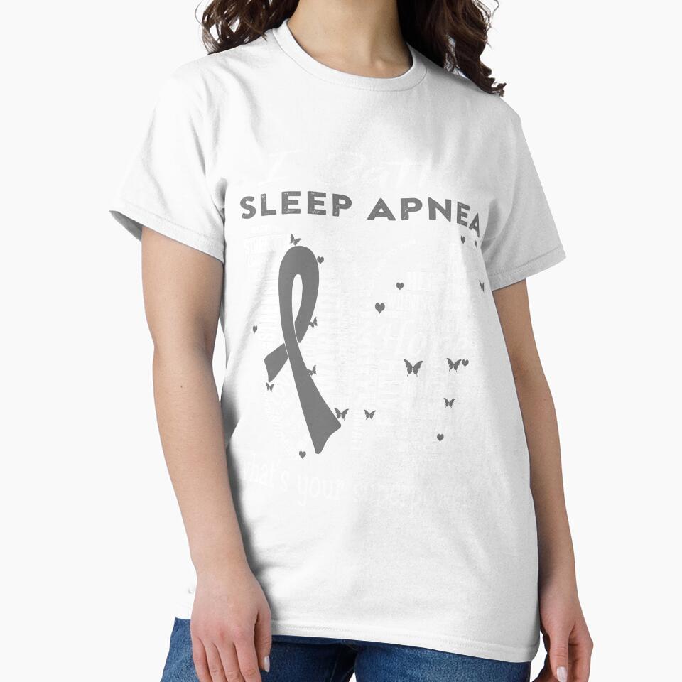 Sleep Apnea Warrior - I Battle Sleep Apnea What is your Superpower? by KirstybShop Unisex , , , Long Sleeve Tee