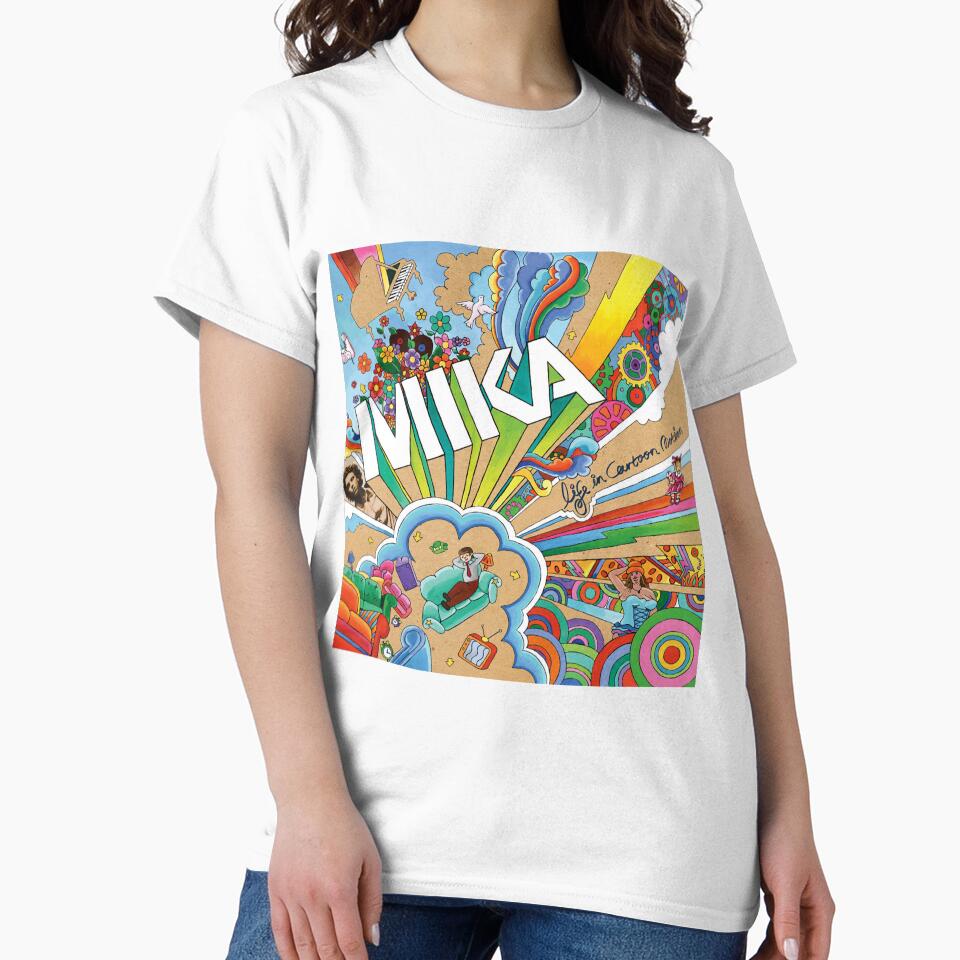 Mika life in cartoon motion by DotWells153 Unisex , , , Long Sleeve Tee