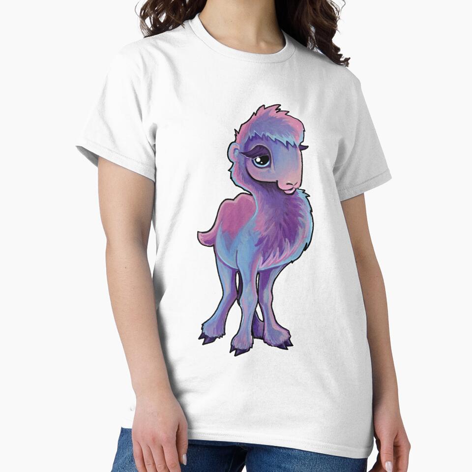 Cotton candy camel by ArtOfBianca Unisex , , , Long Sleeve Tee