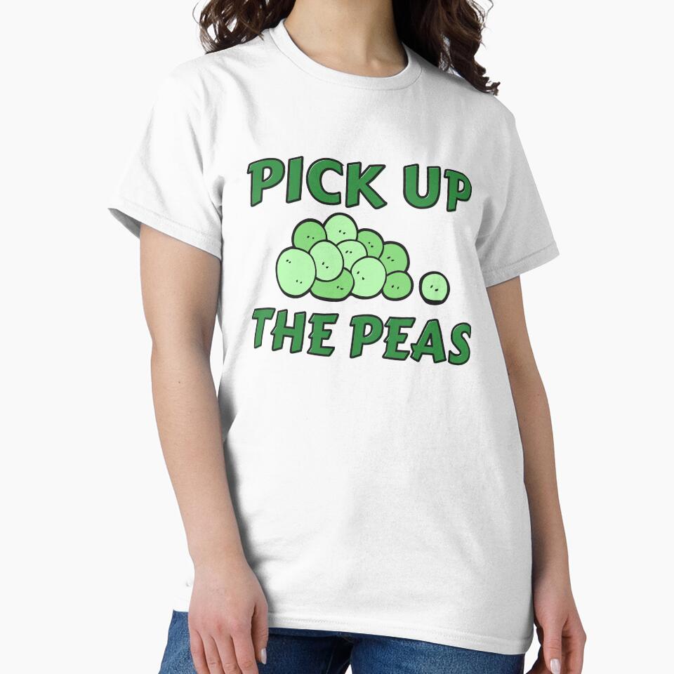 PEAS,FUNNY food quotes by Sharon111 Unisex , , , Long Sleeve Tee