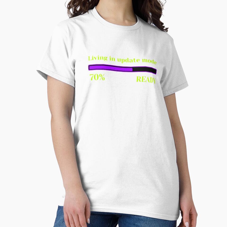 Living In Update Mode by JokeAndStyle Unisex , , , Long Sleeve Tee