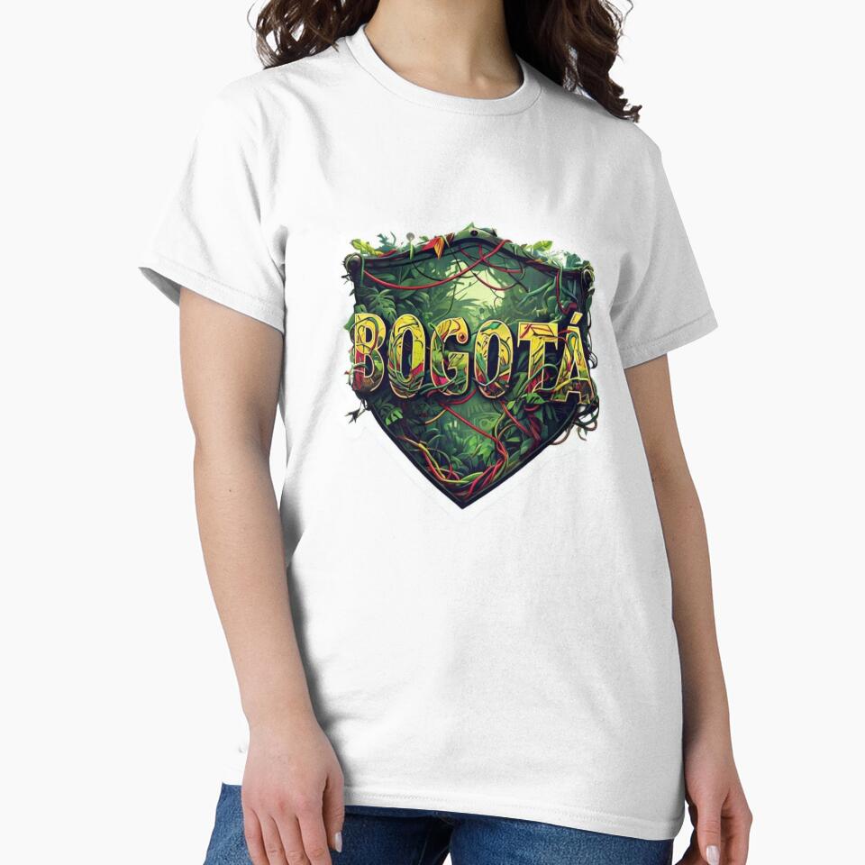 Bogotá Electric Jungle Premium Cool Trendy Best Gift by Imaginarium of Chaos falcon88 Unisex , , , Long Sleeve Tee