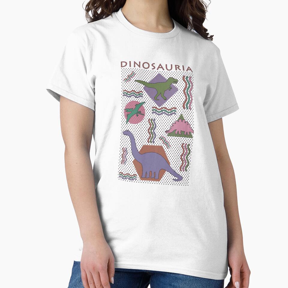 dinosauria - new retro trend dinosaurs by hayrpictures Unisex , , , Long Sleeve Tee