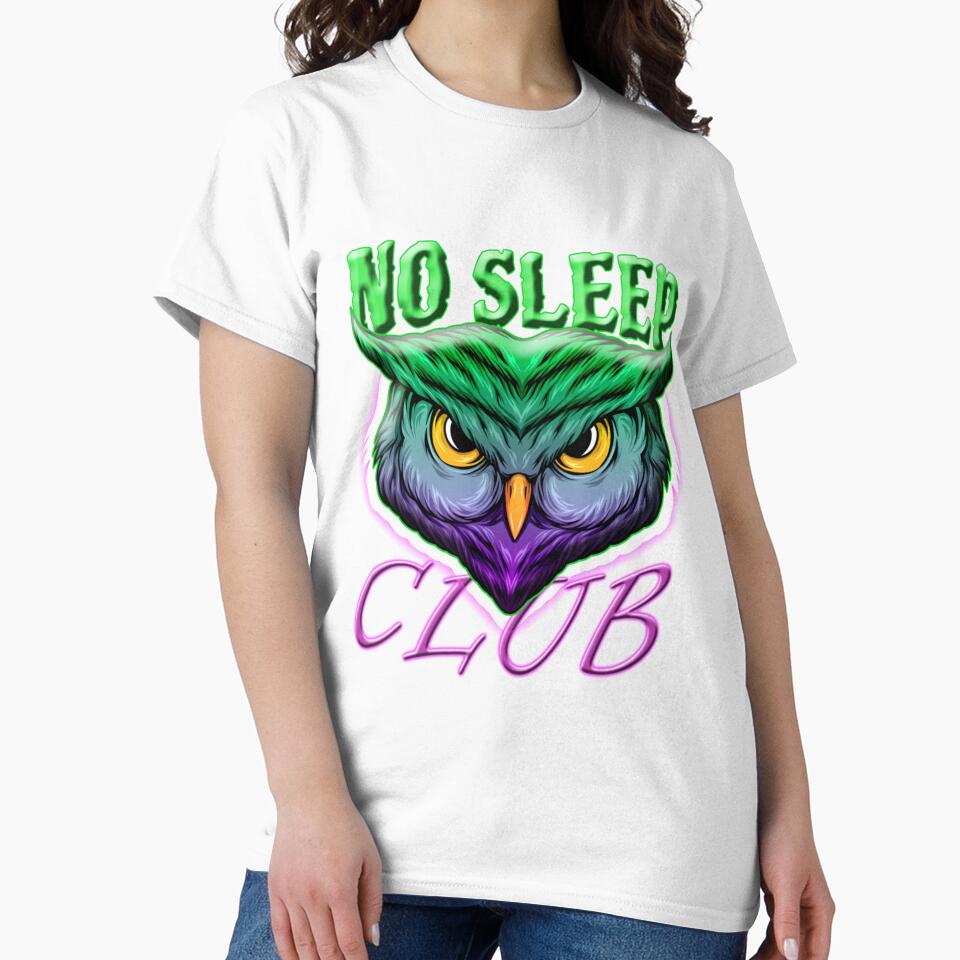 I am member of no sleep club by RGoRebel Unisex , , , Long Sleeve Tee