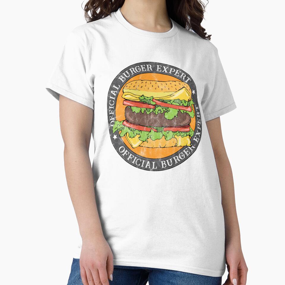 Official Burger Expert Logo by HotHibiscus Unisex , , , Long Sleeve Tee