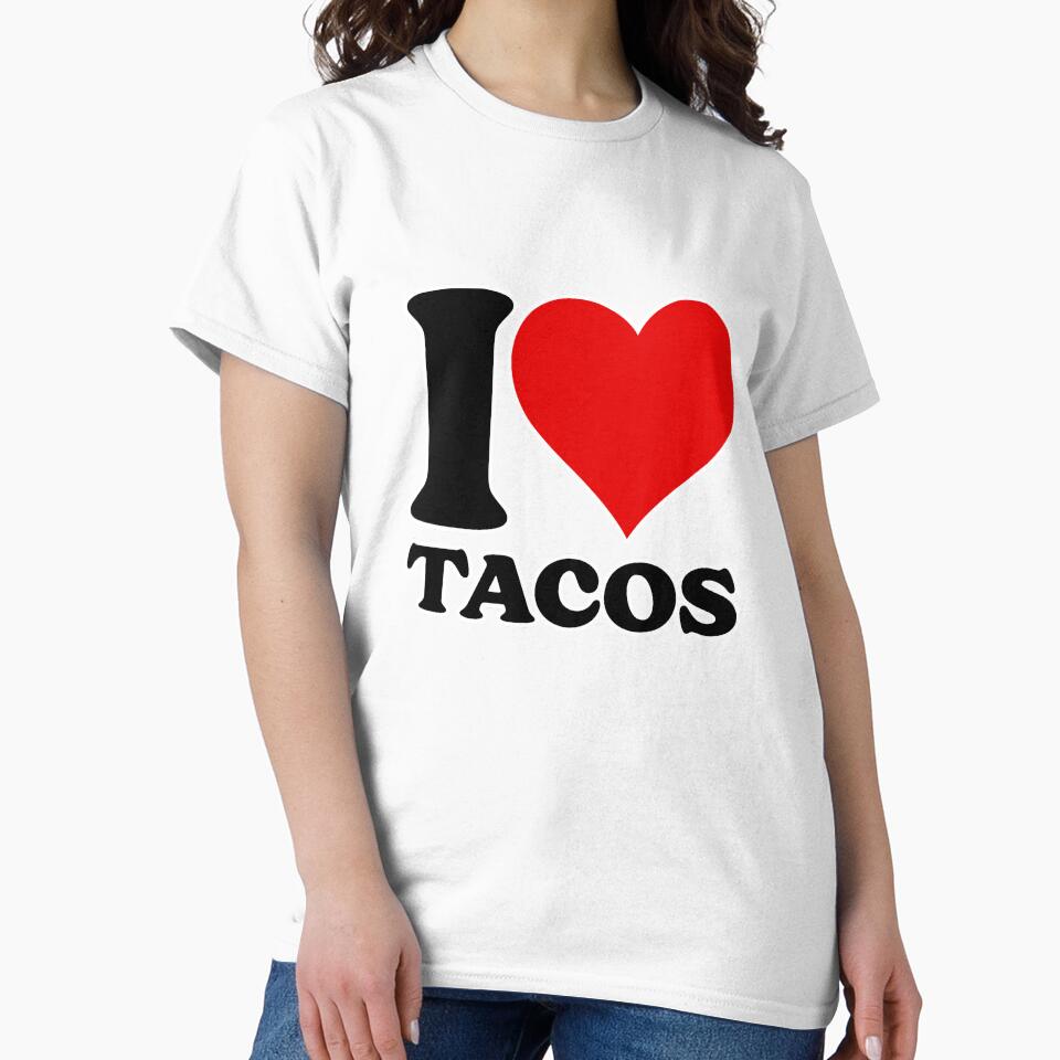 National Taco Day | I Love Tacos by antonberson Unisex , , , Long Sleeve Tee