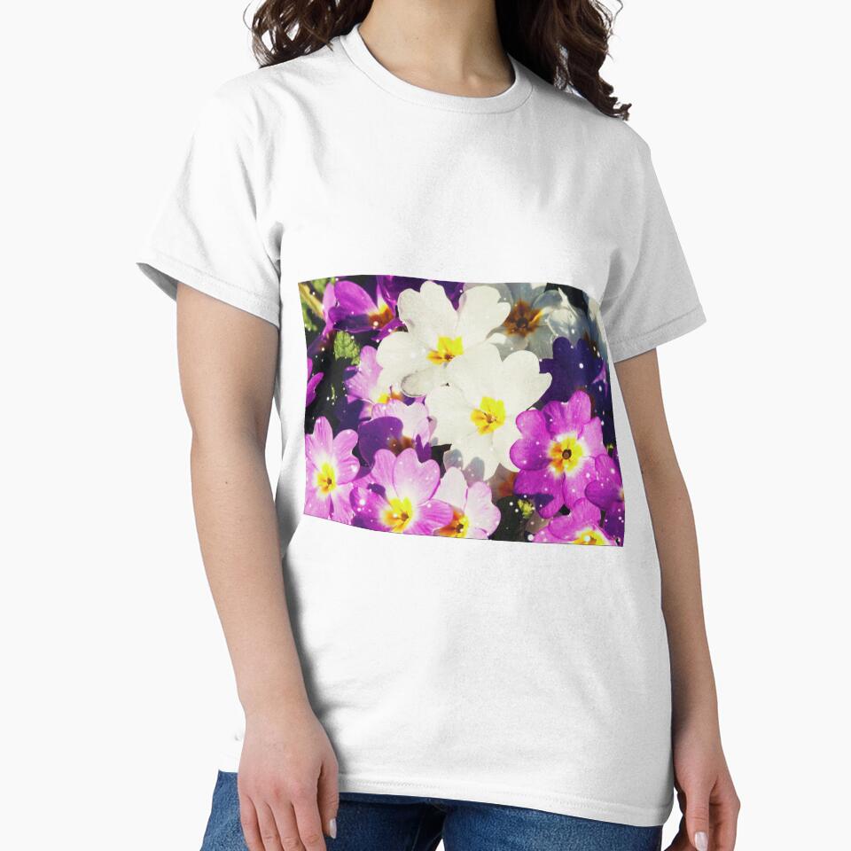 Flower tshirt, flower design by Shahid1234