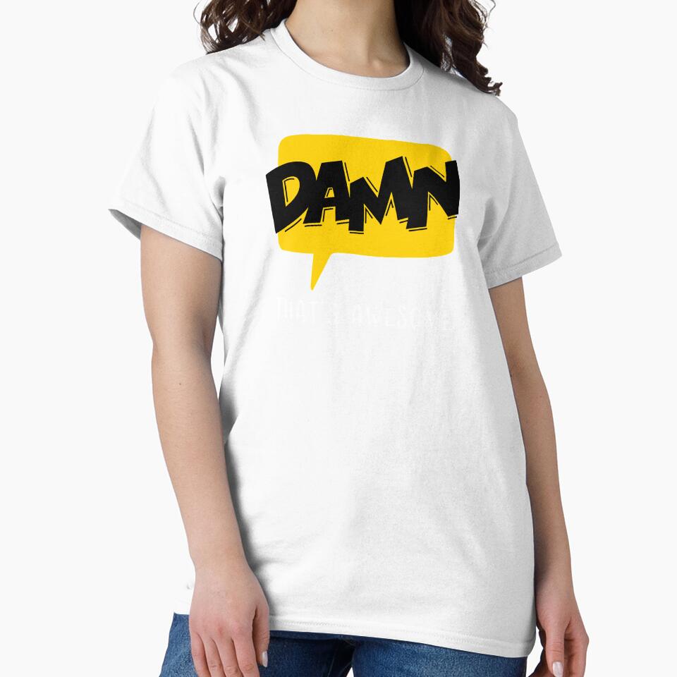 Damn - That's Awesome by eskitus2020 Unisex , , , Long Sleeve Tee