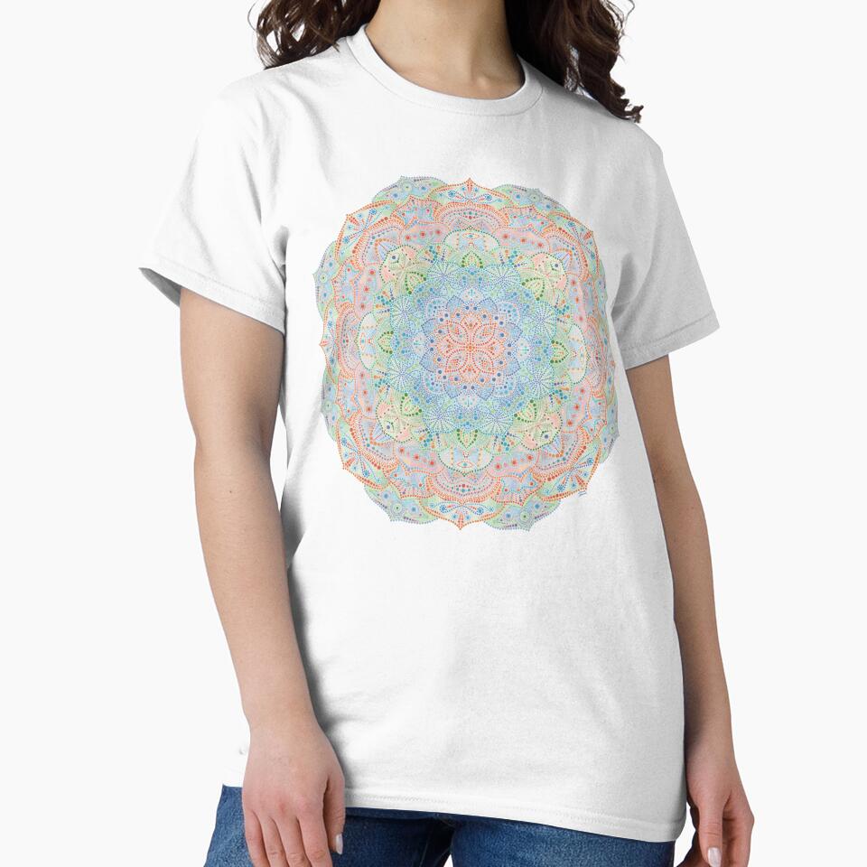 Lotus dot mandala by DomaDoma