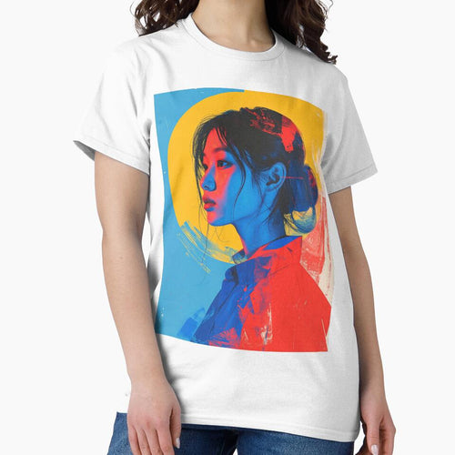 Abstract Colorful Female Portrait Pop Style by BetweenForms