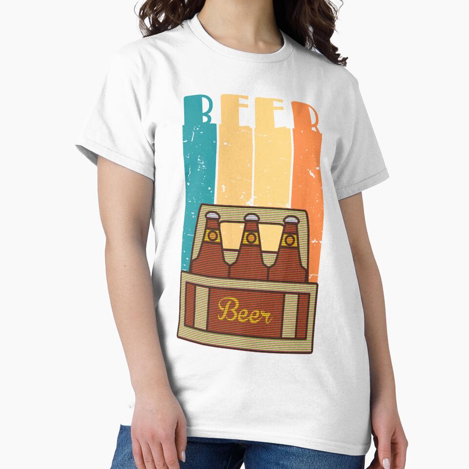 Vintage beer,Classic beer,Retro beer,Beer day,Dad beer ,Mom beer,Beer shirt by Shop28 Unisex , , , Long Sleeve Tee