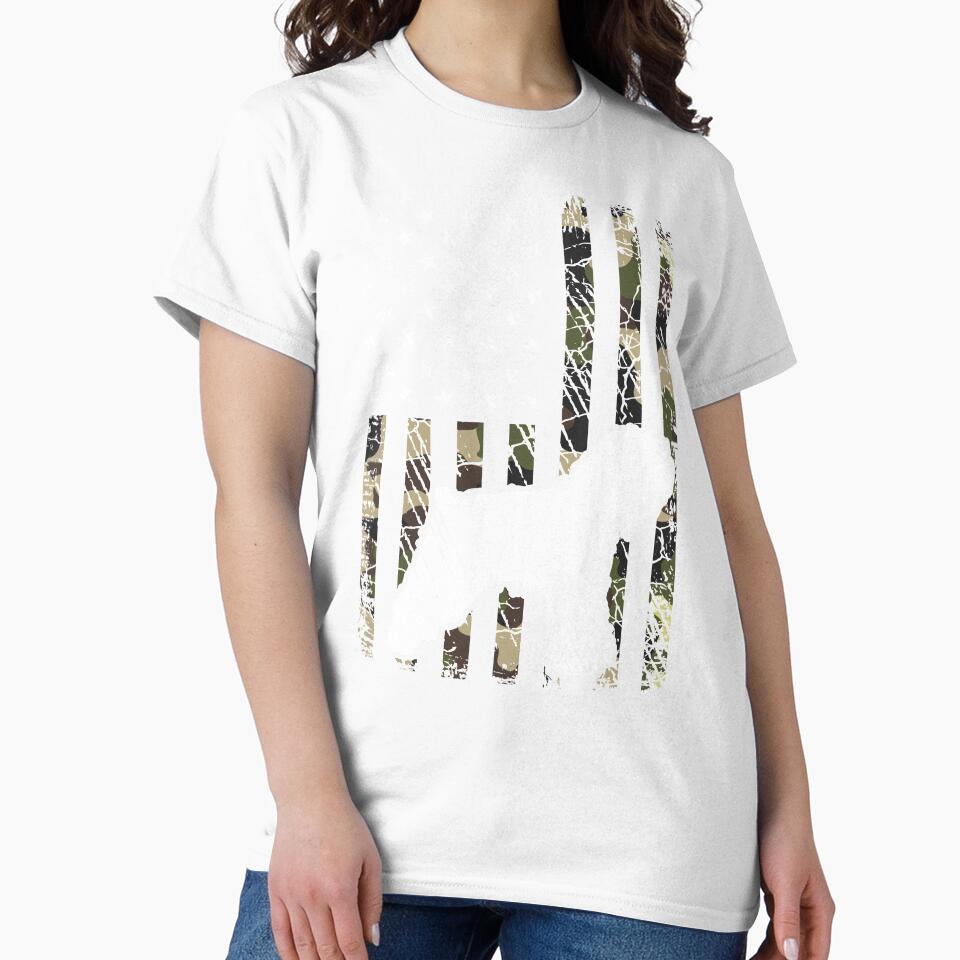 Soft Coated Wheaten Terrier Camouflage USA Flag by rafaeltto Unisex , , , Long Sleeve Tee