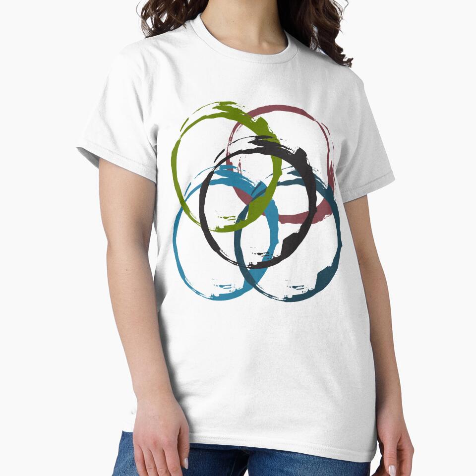 Circle life Colorful Patterns by Modern-Tropical