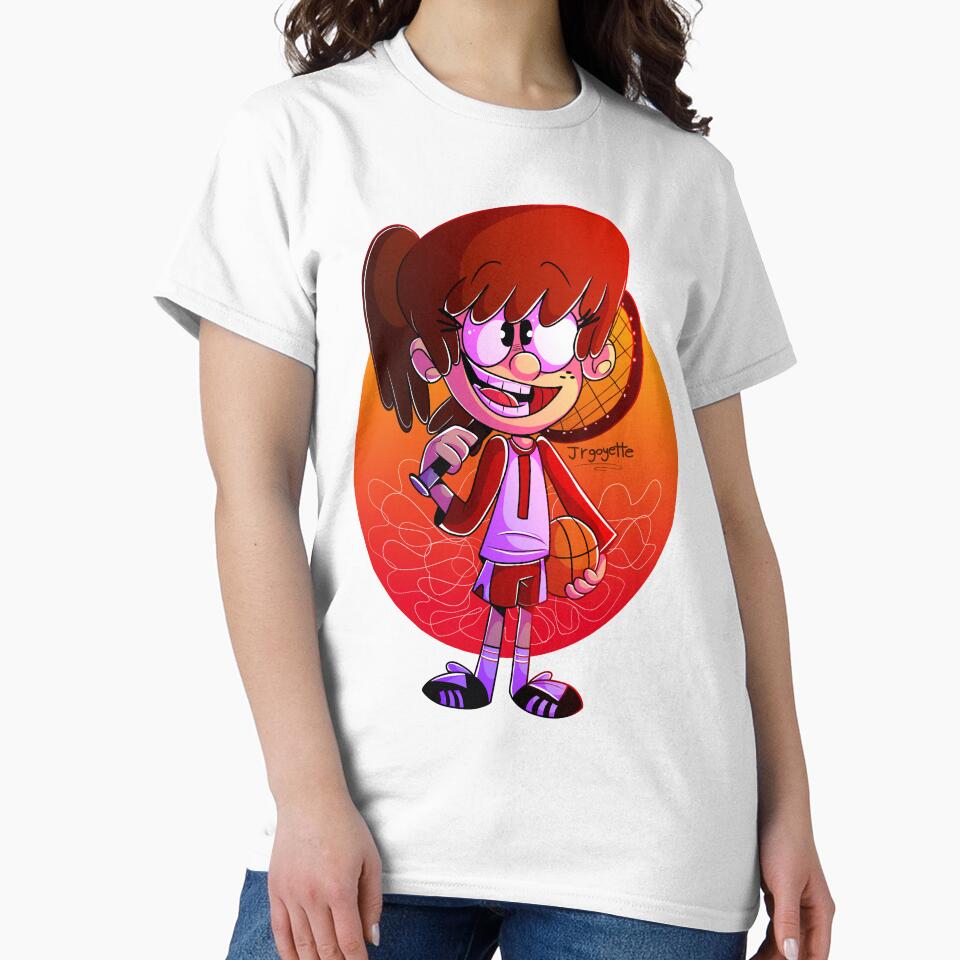The Loud House Lynn Loud with Sports Stuff by Jrgoyette Unisex , , , Long Sleeve Tee
