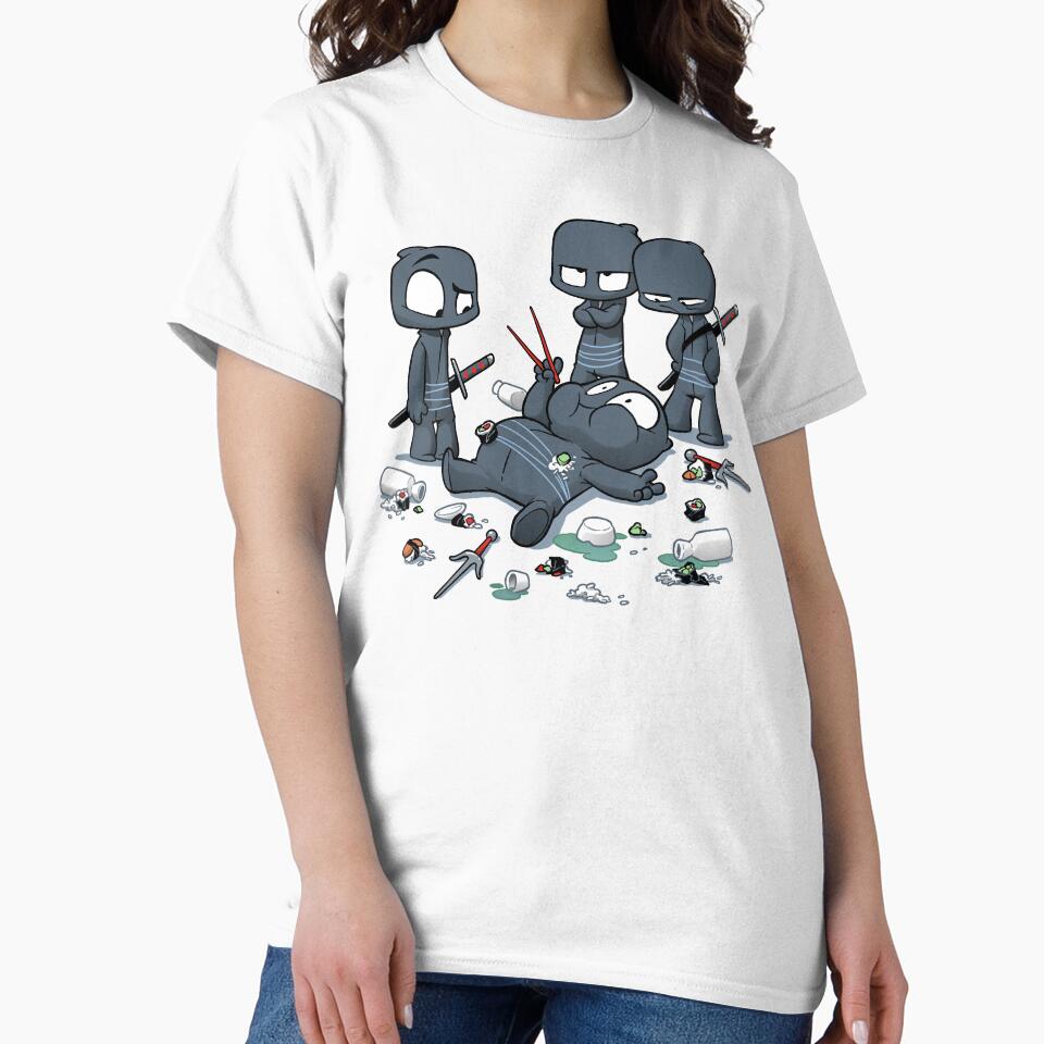 Sushi! by dooomcat Unisex , , , Long Sleeve Tee