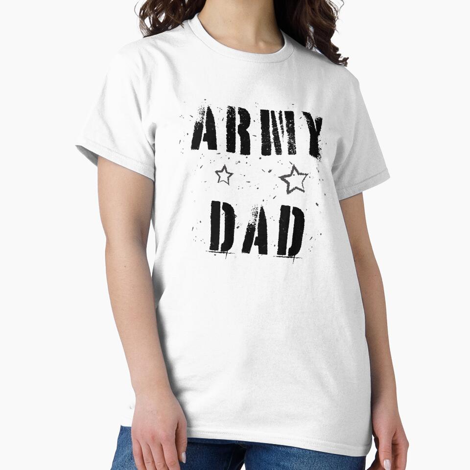 ARMY DAD in black by JohnnyKidd Unisex , , , Long Sleeve Tee