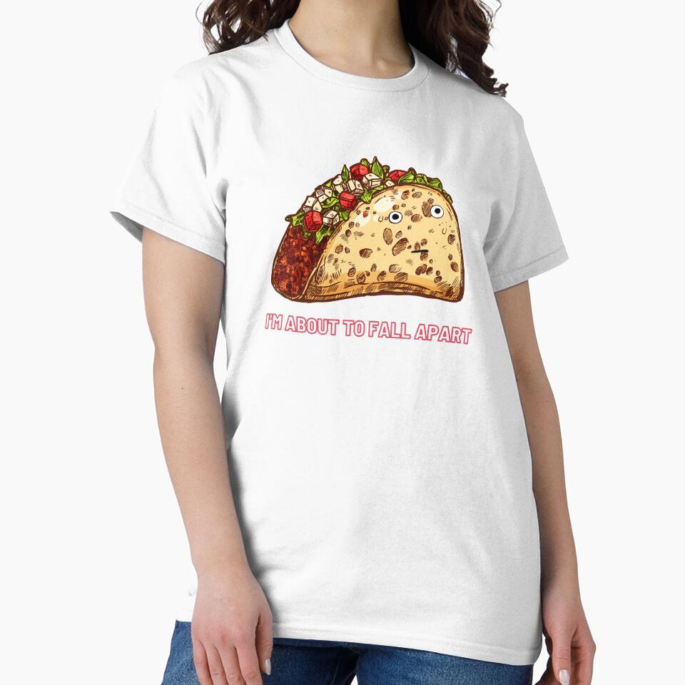 I am about to Fall Apart by RiserTees Unisex , , , Long Sleeve Tee