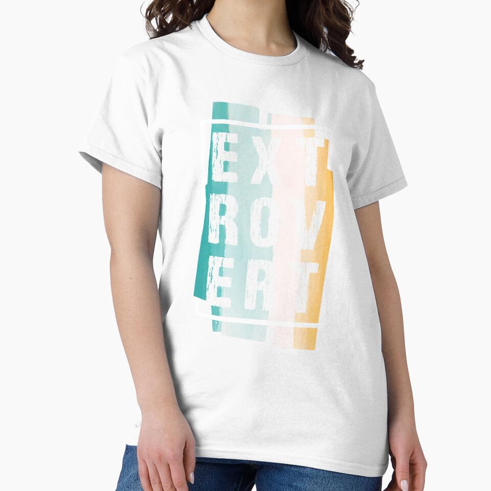 Extrovert by Quoterasi Unisex , , , Long Sleeve Tee