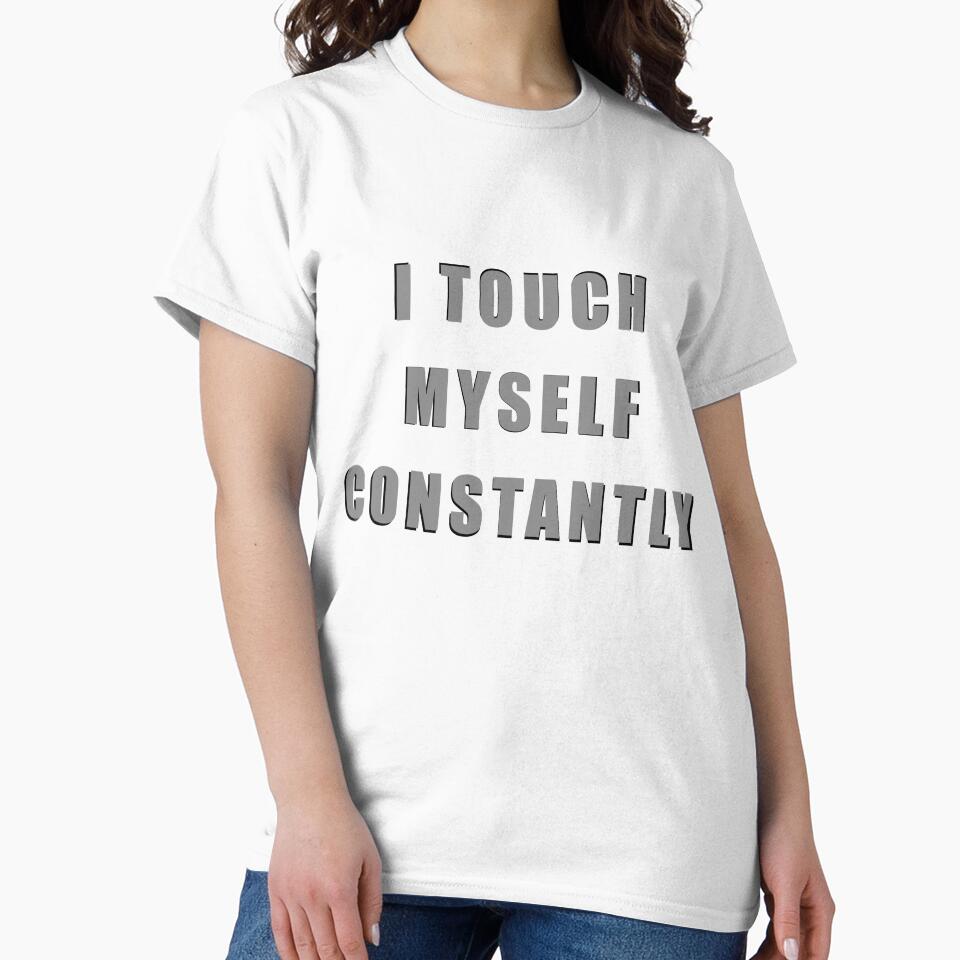 I Touch Myself Constantly by bachiraki Unisex , , , Long Sleeve Tee