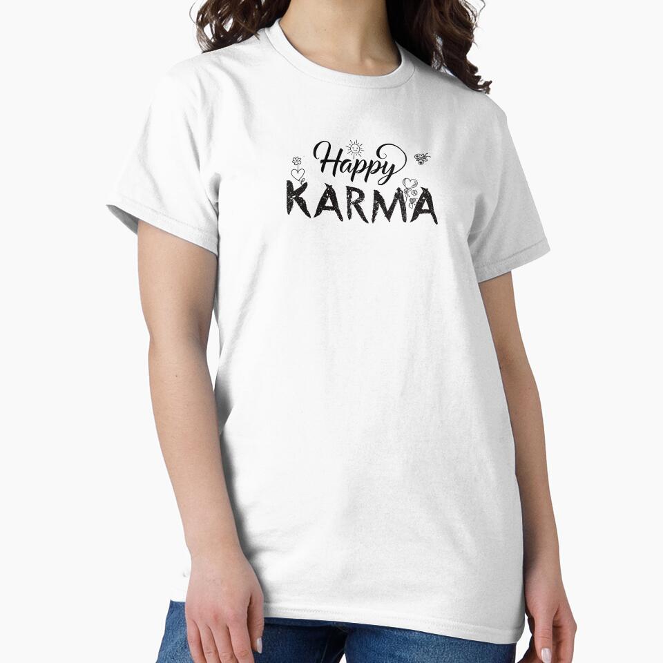 Happy Karma - Yoga Woman by Ganeshirt