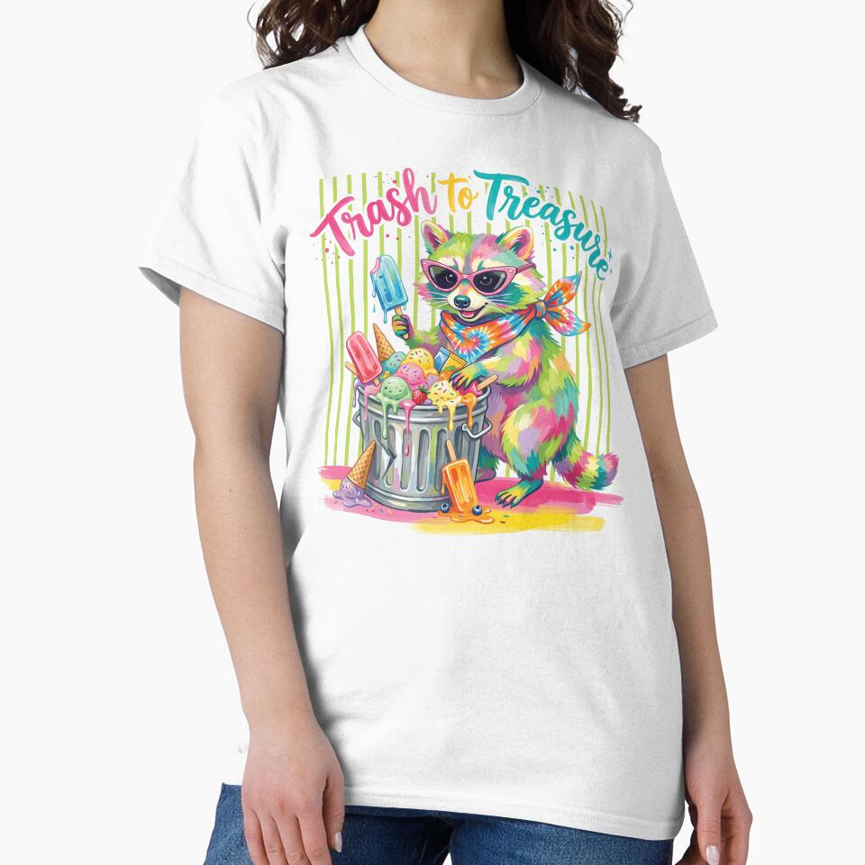 Trash To Treasure by MelNixArt Unisex , , , Long Sleeve Tee