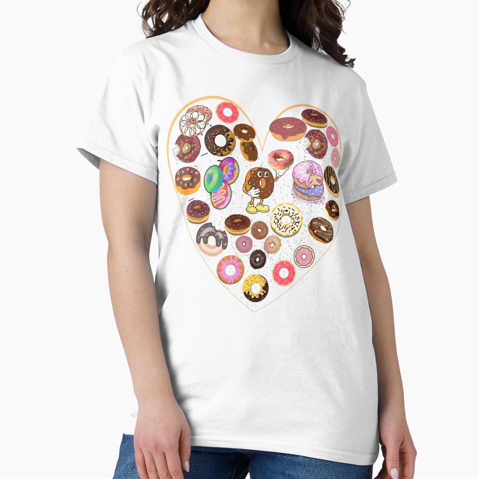 Donut Party Time - Food by SheetalMourya Unisex , , , Long Sleeve Tee