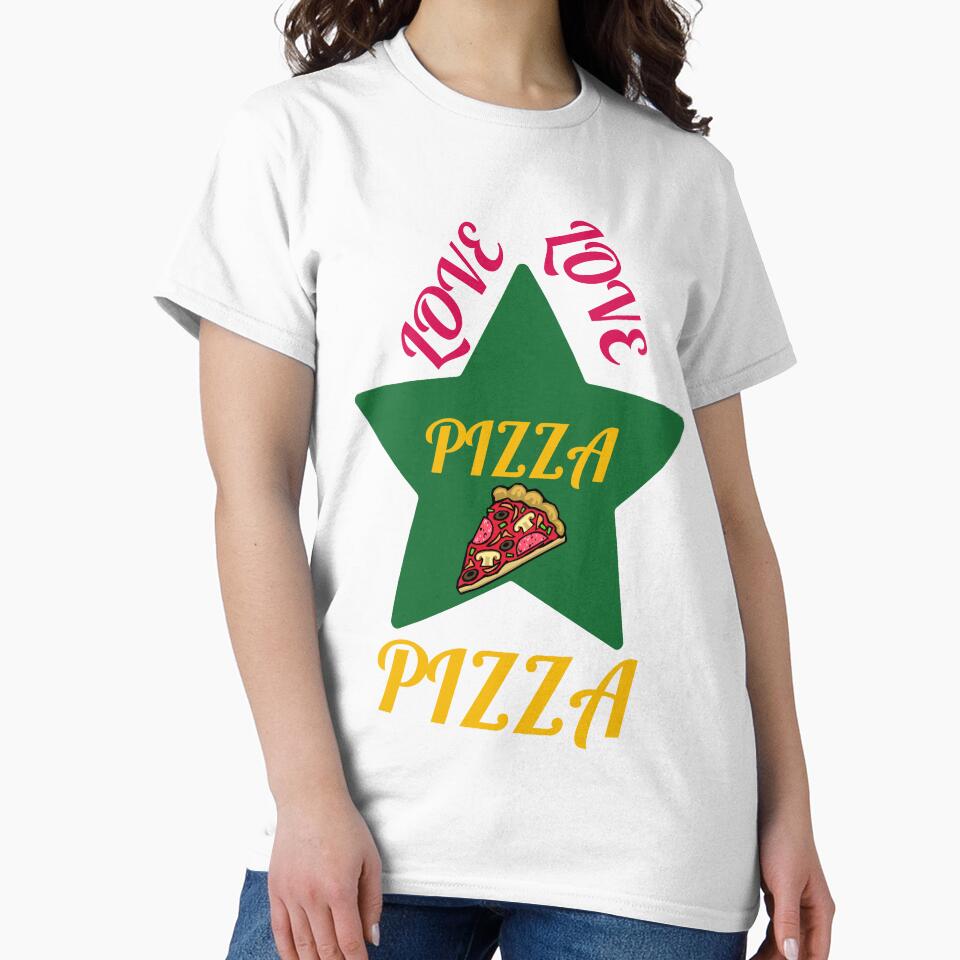 love pizza pizza by kike300 Unisex , , , Long Sleeve Tee
