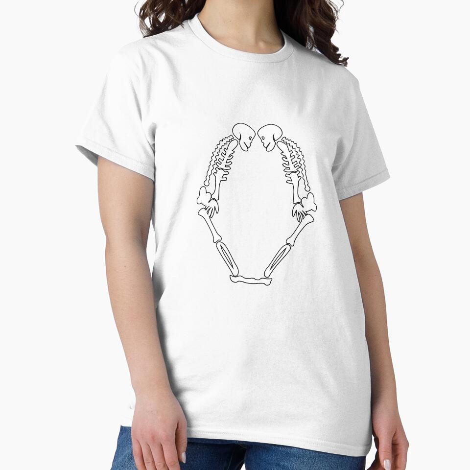 Skulls doing yoga initial monogram O by Rajeev Singh Unisex , , , Long Sleeve Tee
