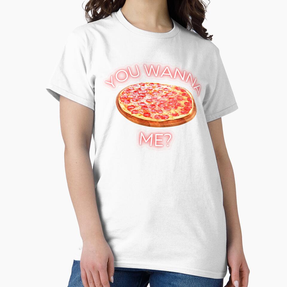You Want A Pizza Me? Funny Cute Fight Bait Food Challenge by CBCreations73 Unisex , , , Long Sleeve Tee