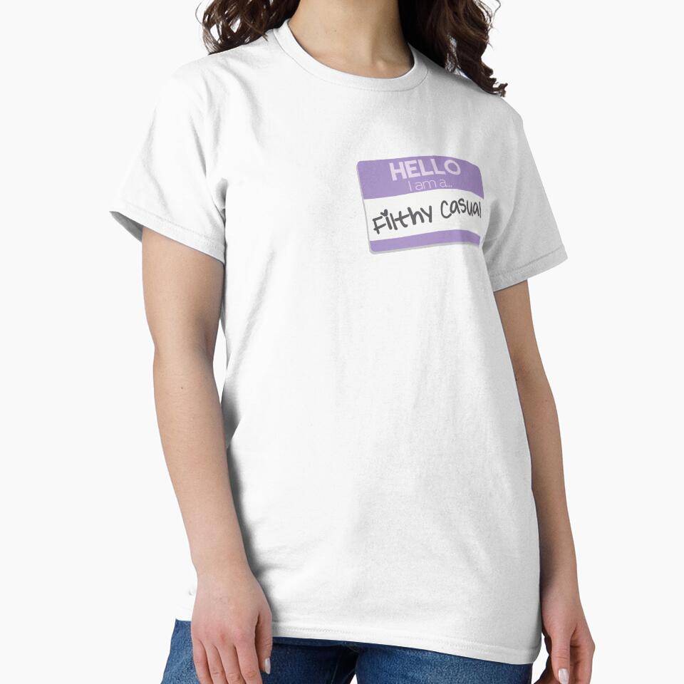 I Am a Filthy Casual by roseynug Unisex , , , Long Sleeve Tee