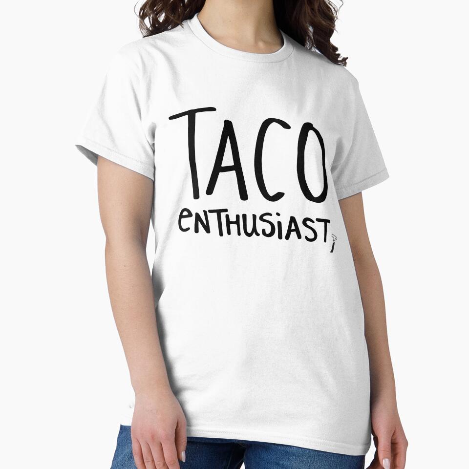 Taco enthusiast shirt by TypeOfJane Unisex , , , Long Sleeve Tee