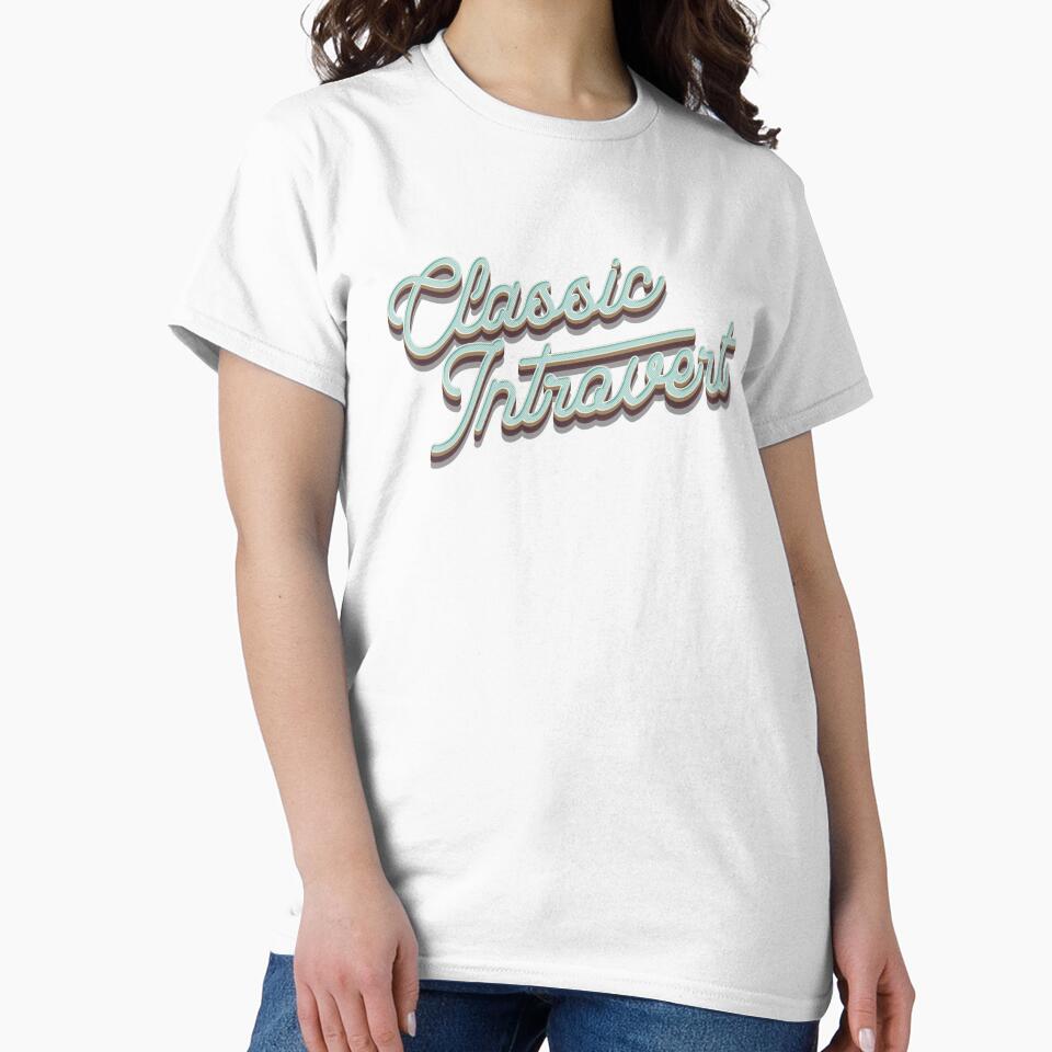 Classic Introvert by undsund Unisex , , , Long Sleeve Tee