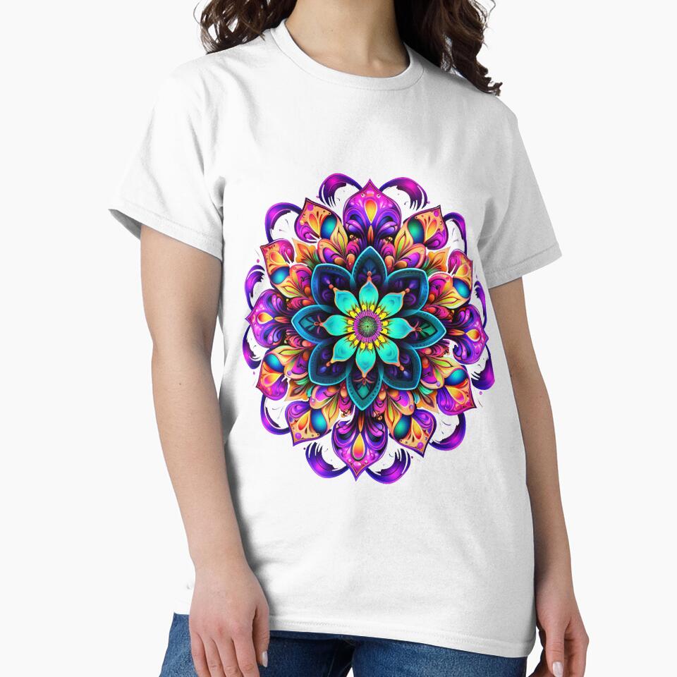 Flower of the third eye blacklight by Atelier-Arcano