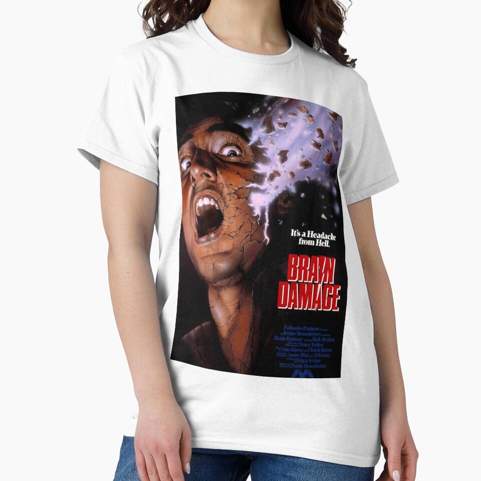 Brain Damage (1988) by Zip 56k Unisex , , , Long Sleeve Tee